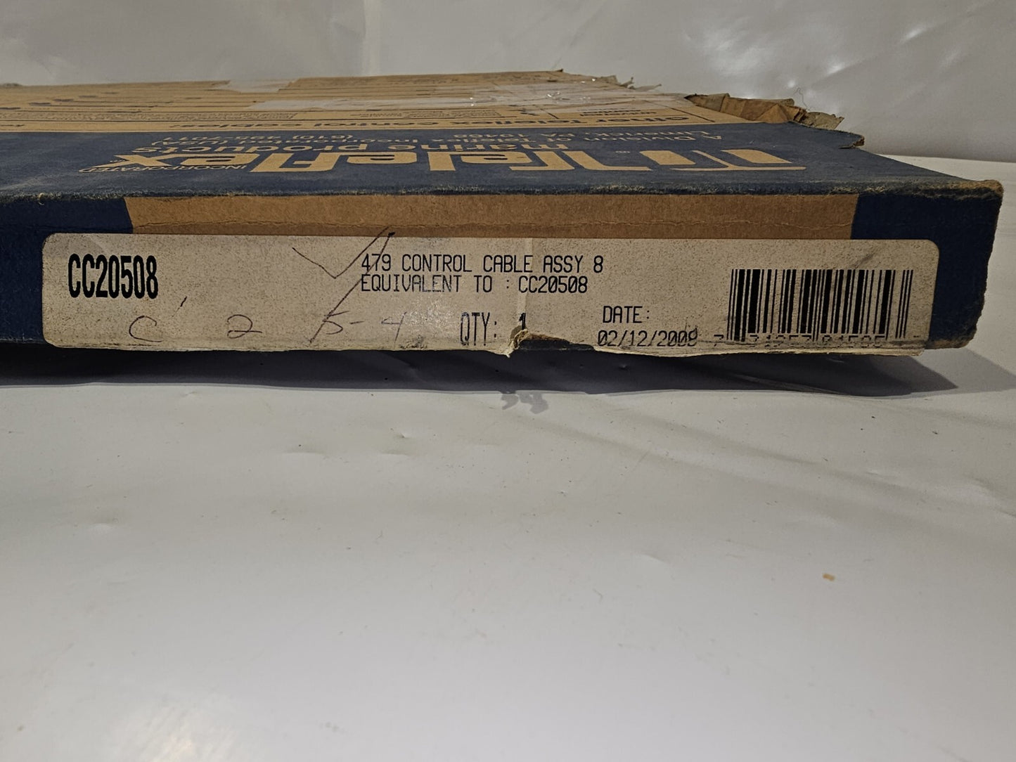 TELEFLEX CONTROL CABLE ASSEMBLY CC20508 8'