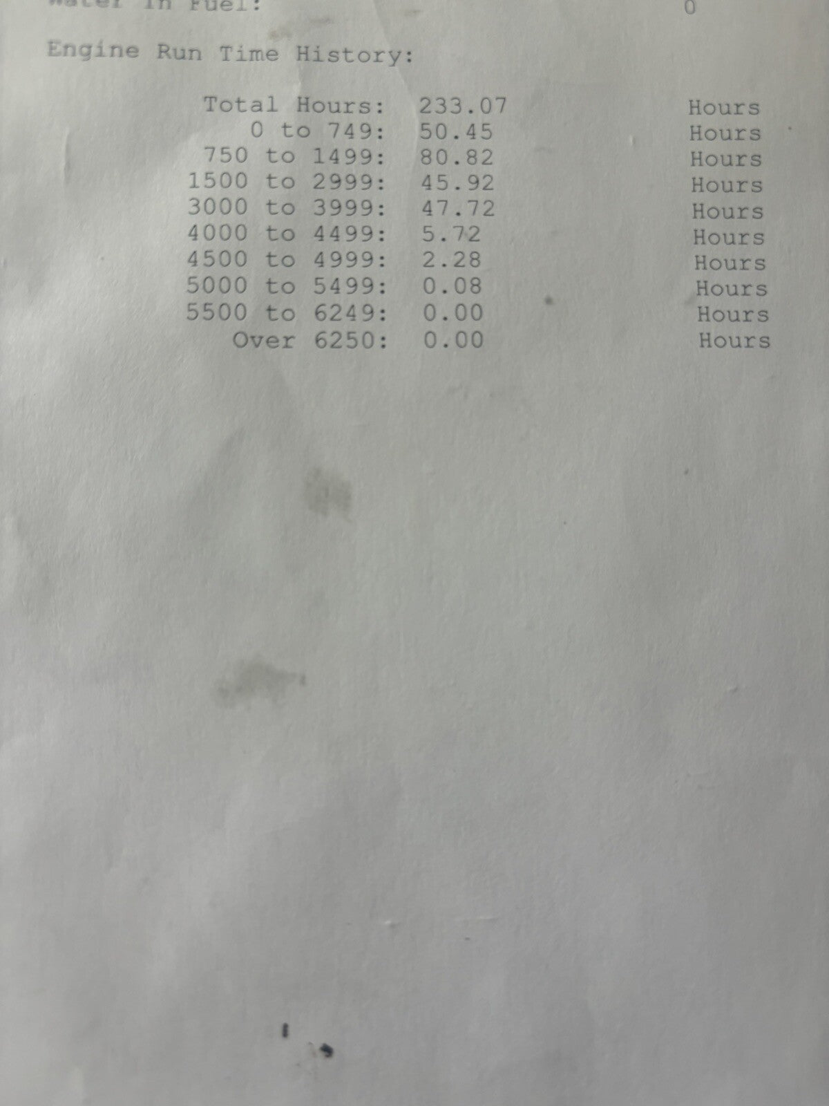 2006 Mercury 135HP Optimax 2 Stroke Powerhead CrankCase 879808T07 233 Hours
