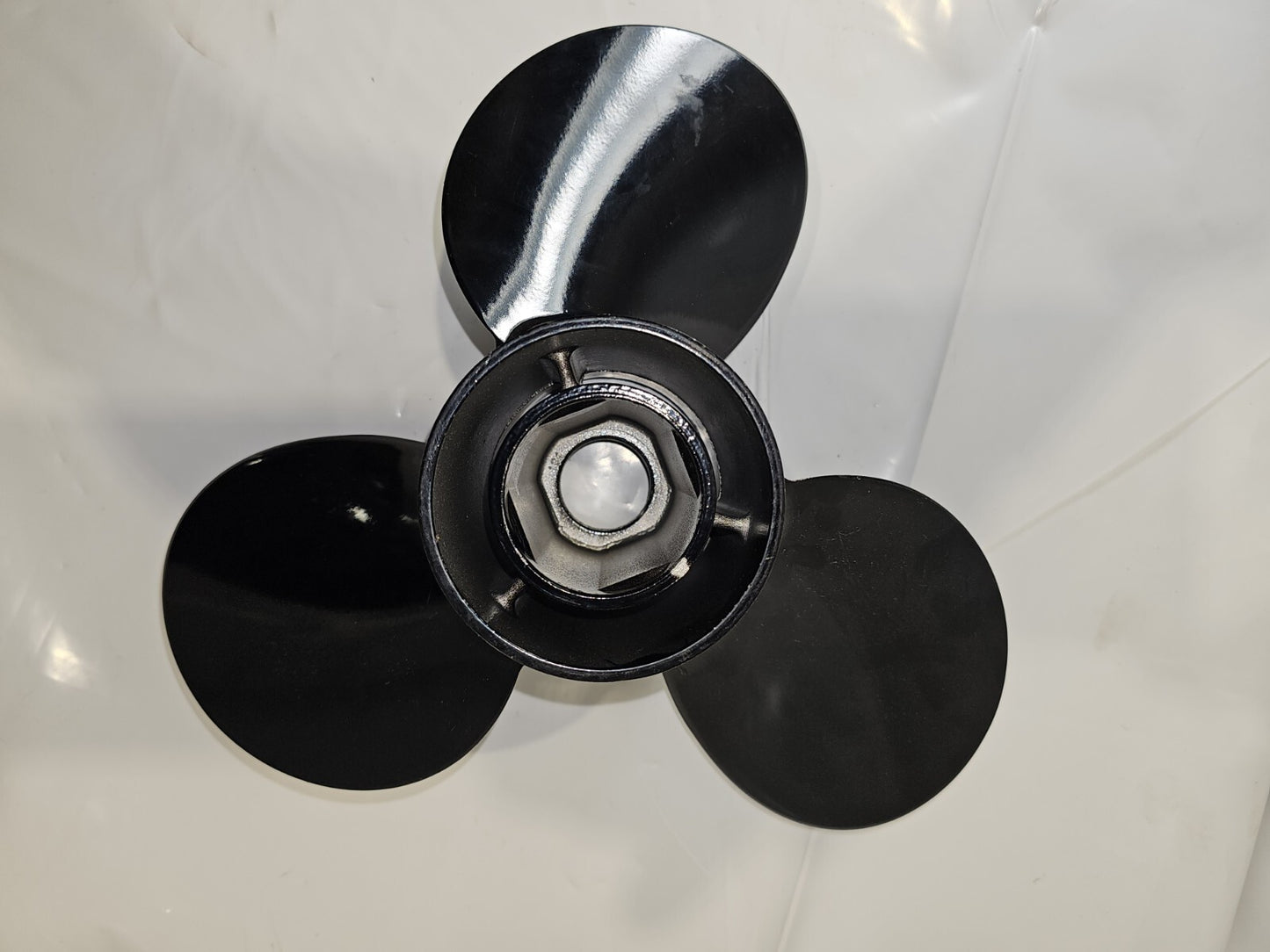 Quicksilver QA2034X 15P Aluminium Black Diamond Propeller Black Finish