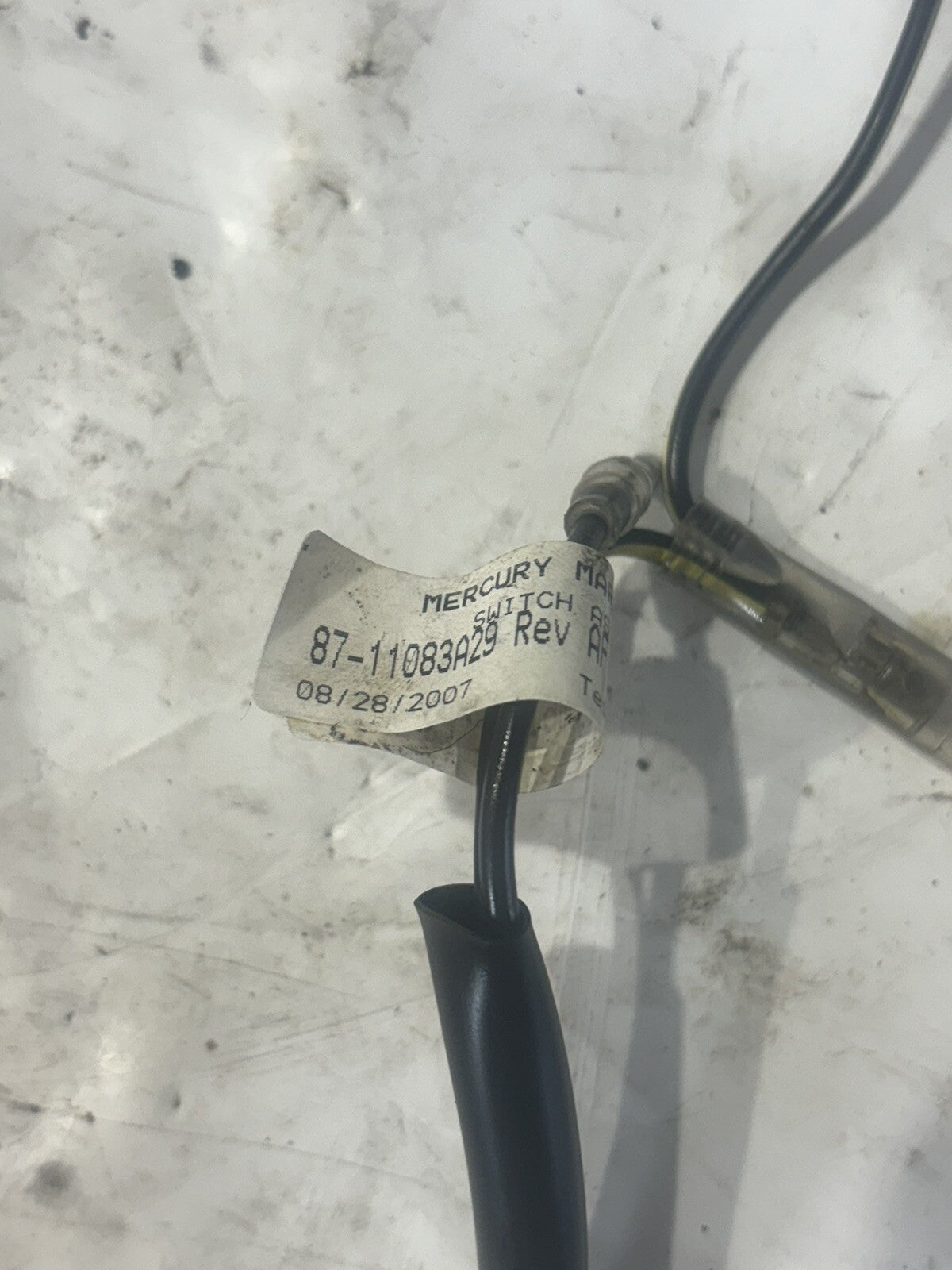 11083A30 Emergency Stop Switch Mercury 4 Stroke Outboard 9.9/15 Hp