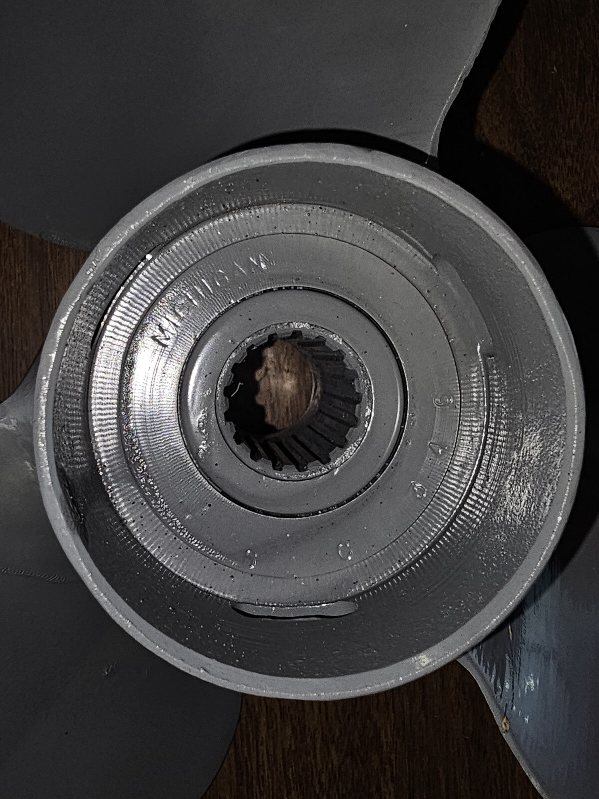 Michigan Wheel Boat Prop 15 1/2 x 15P 19 Spline Evinrude Johnson