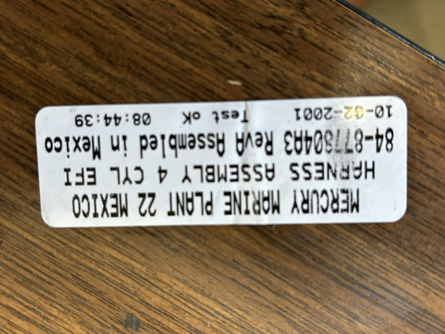 877804A3 882751A1 Mercury 2002-2006 Engine Harness & Trim Relay 40 50 60 HP