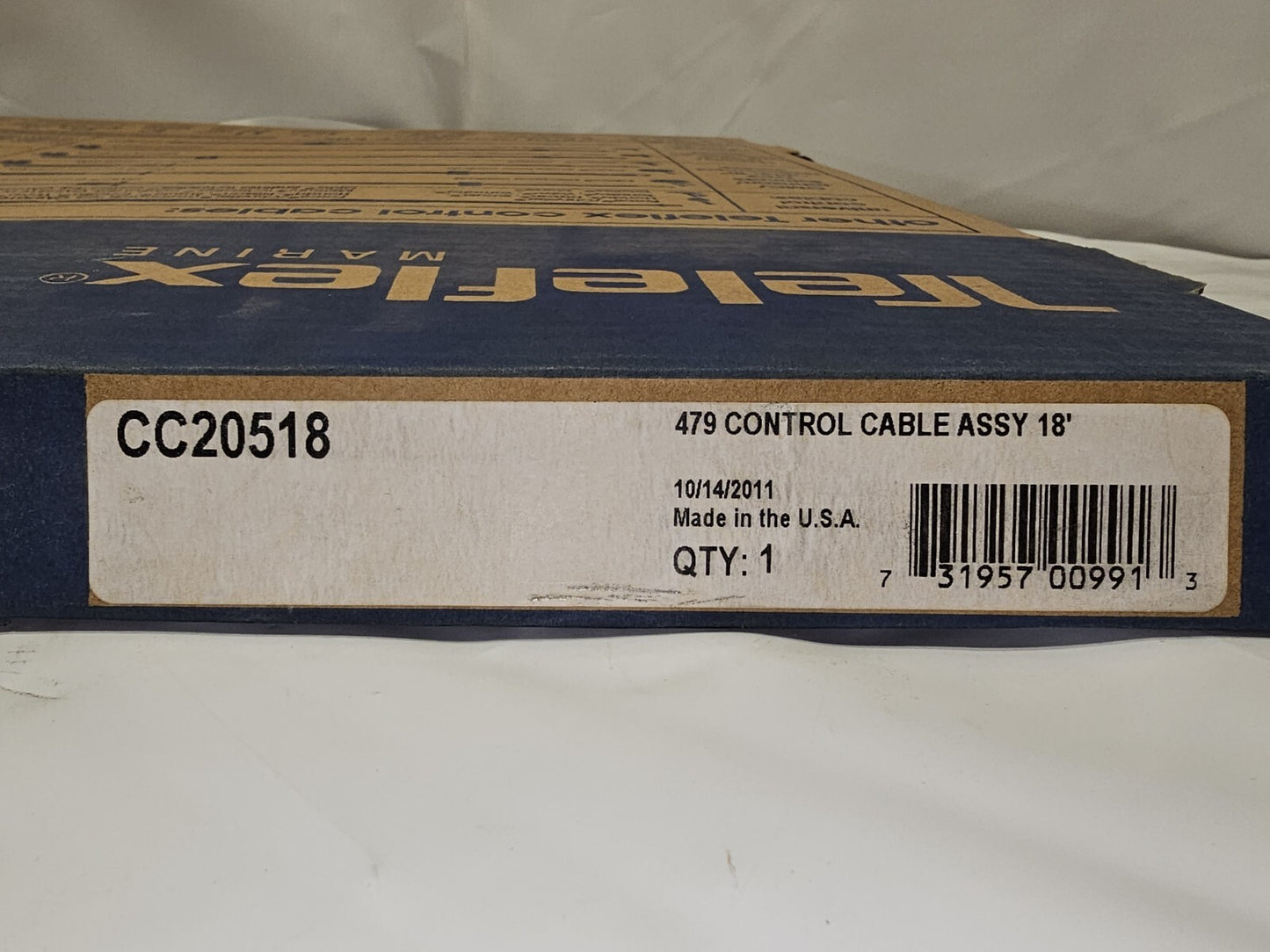 Teleflex Marine CC20518, 479 Engine Control Cable Assy 18ft