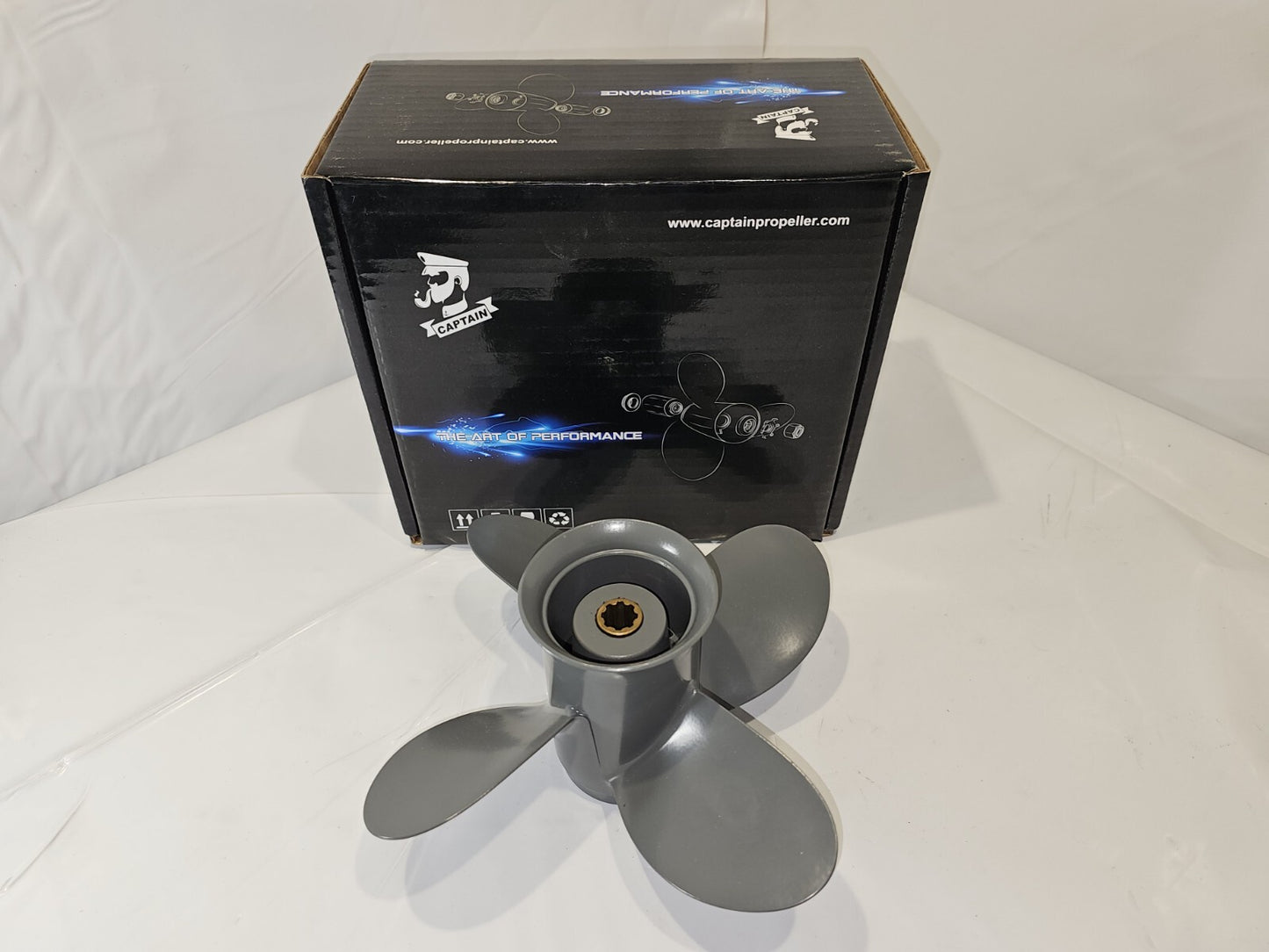 9 1/4 x 10 Aluminum Outboard Boat Propeller fit Honda Engines 8-20HP 8 Tooth Rh