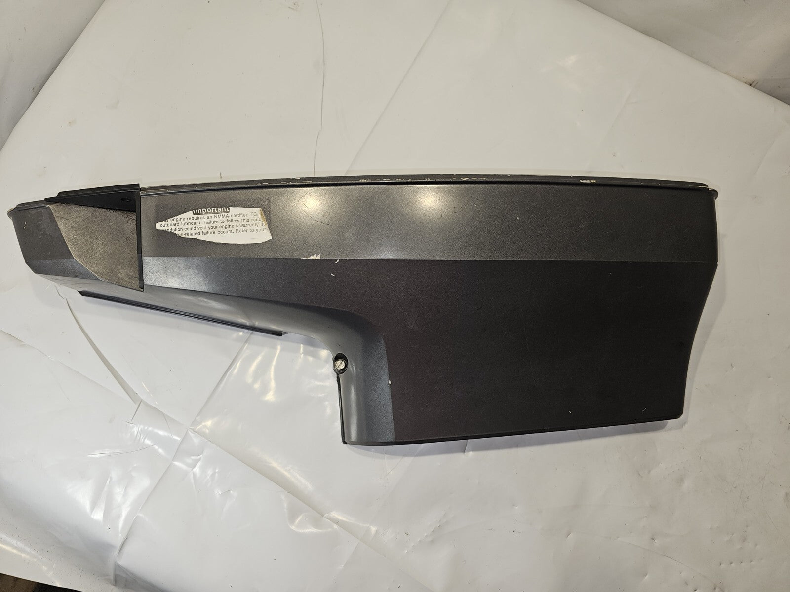 344373 LOWER MOTOR COVER GREY OMC/JOHNSON/EVINRUDE