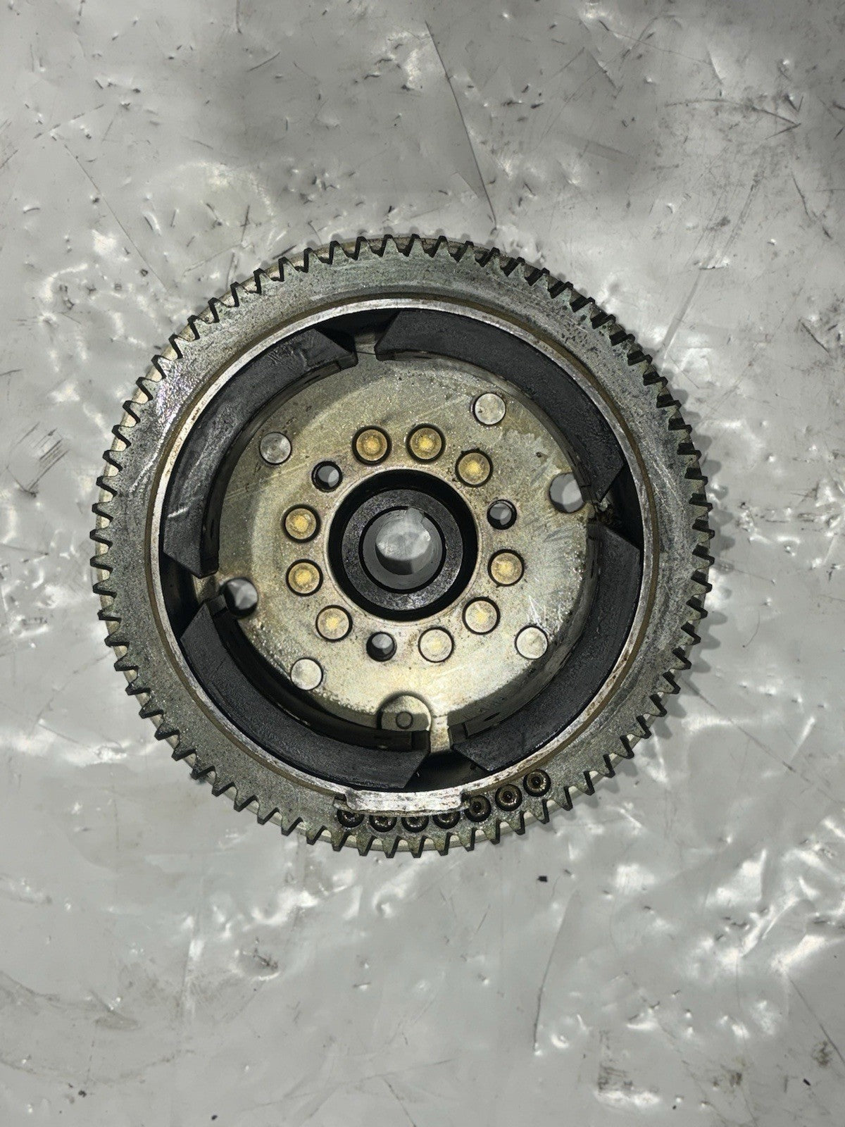 Yamaha 9.9 HP 4 Stroke Flywheel Rotor PN 6G8-85550-J0-00 Fit 1985-1990