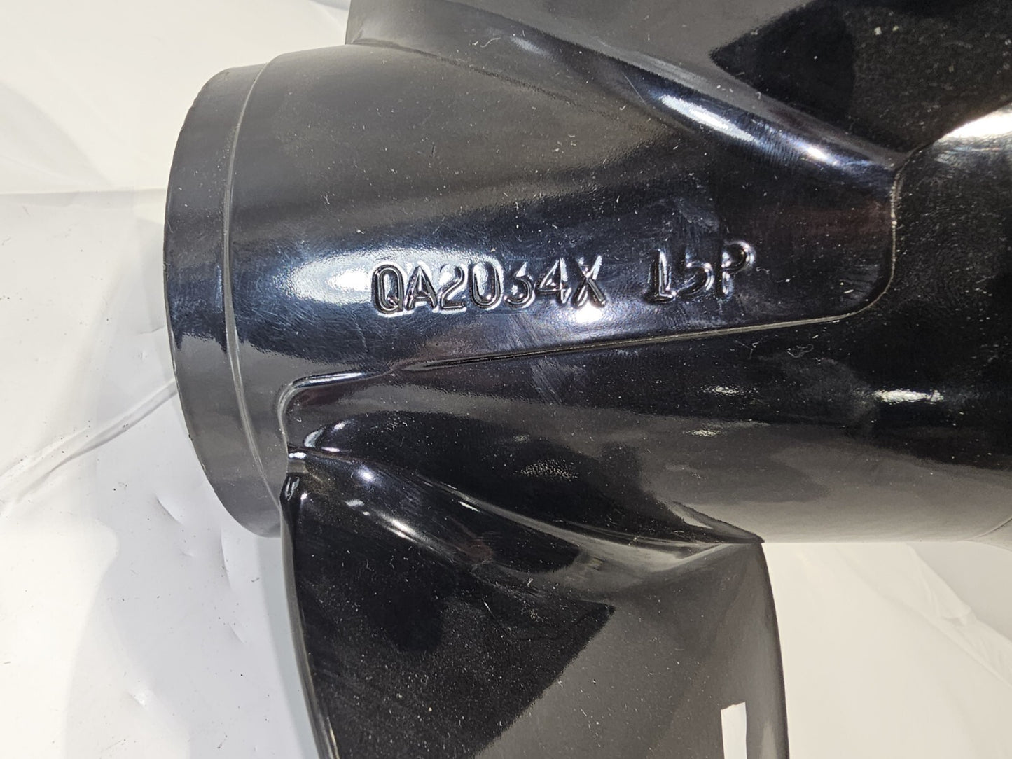Quicksilver QA2034X 15P Aluminium  Black Diamond Propeller Black Finish