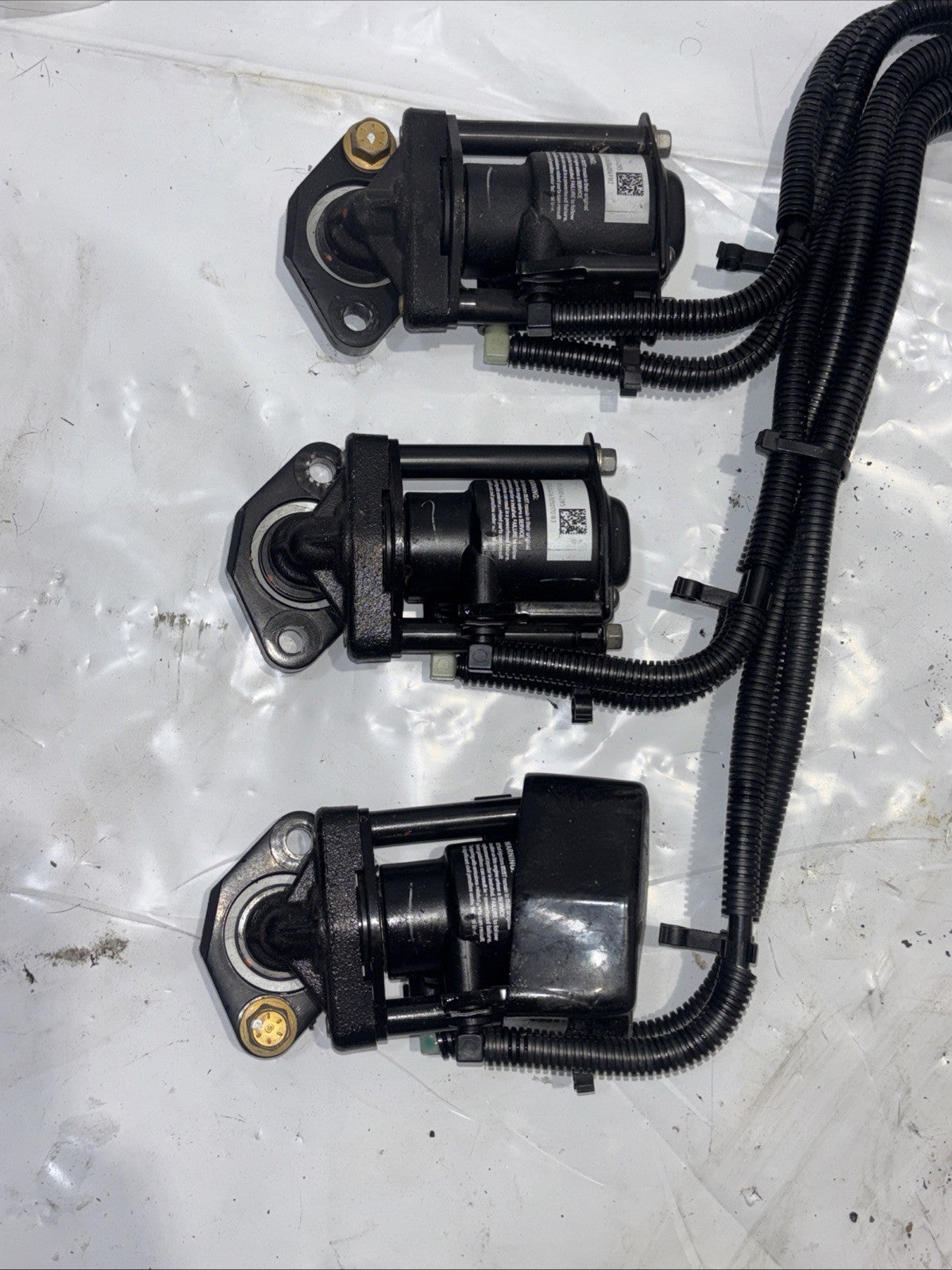 2001-2005 Evinrude Johnson Ficht 200 225 250 HP Fuel Injector Set