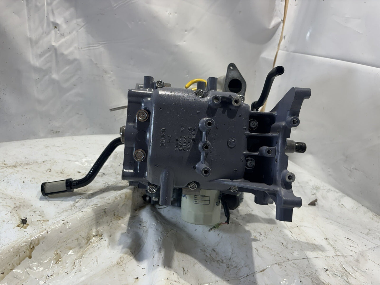 2006 Mercury 15 HP 4-Stroke Outboard Powerhead Assembly 165/165 Lbs Compression