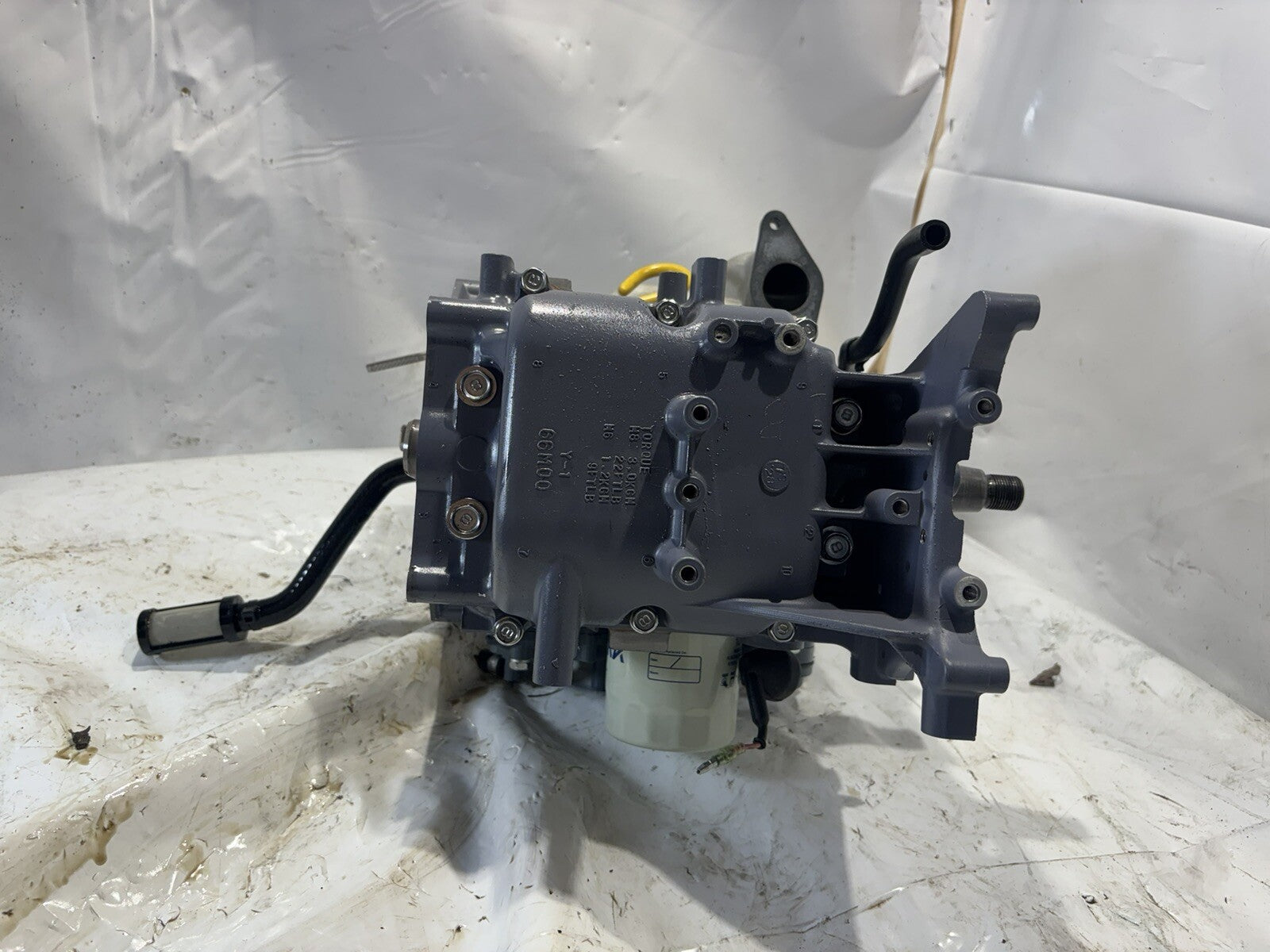 2006 Mercury 15 HP 4-Stroke Outboard Powerhead Assembly 165/165 Lbs Compression