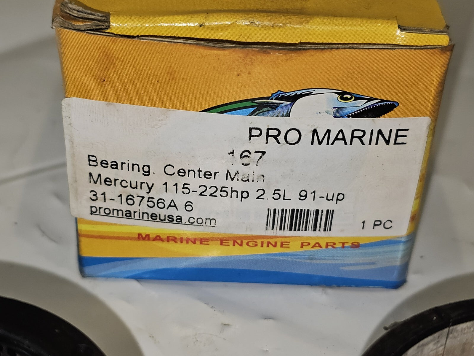 Mercury Marine Center Main Bearing 31-16756A 6