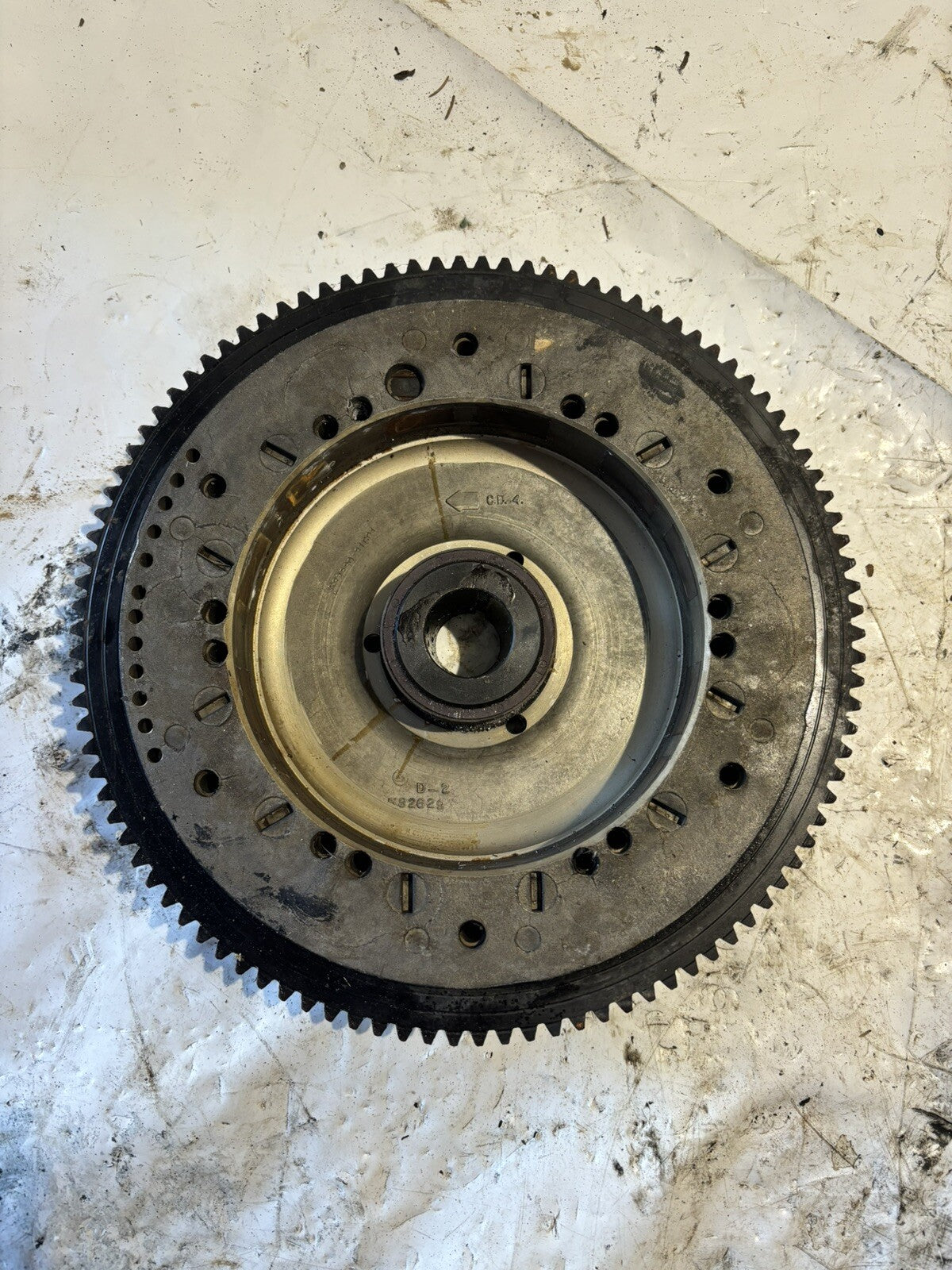 Evinrude Johnson Omc Flywheel Assembly 582629