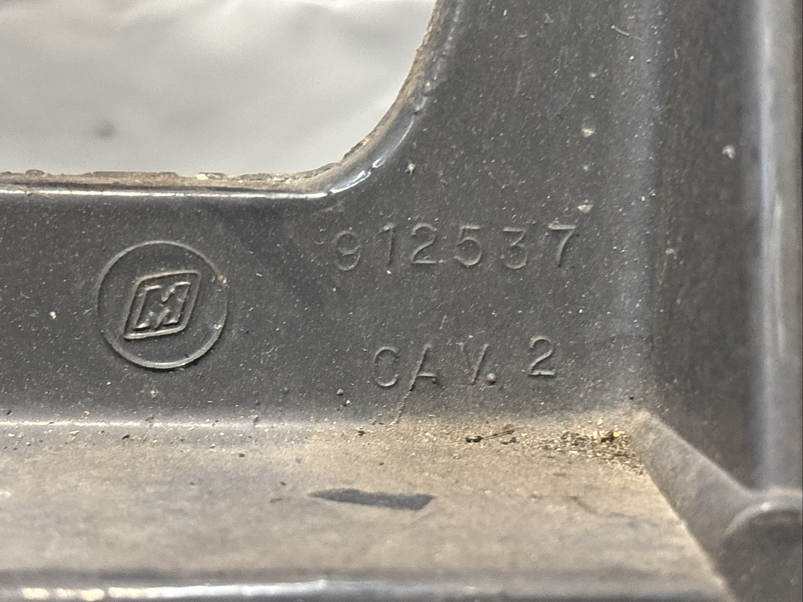 OMC 912537 0912537 911661 0911661 Cobra Rear Transom Plate V6 V8 1986-89