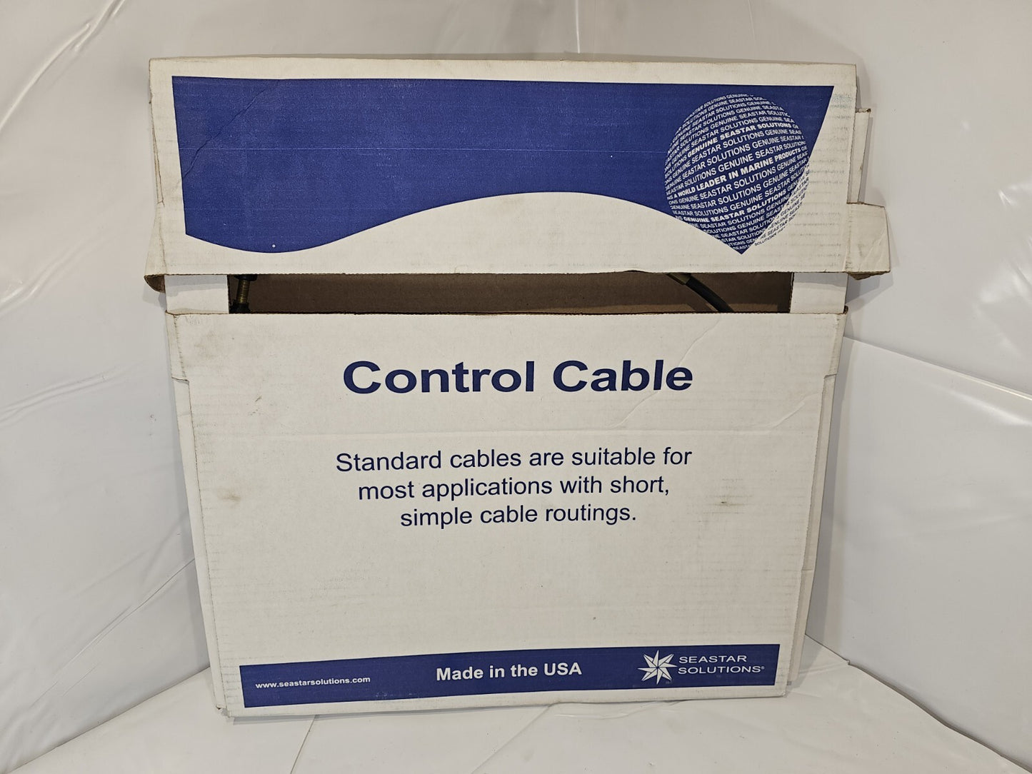 SEASTAR SOLUTIONS CC23015 Control Cable Assembly, 3300 Series, 15'