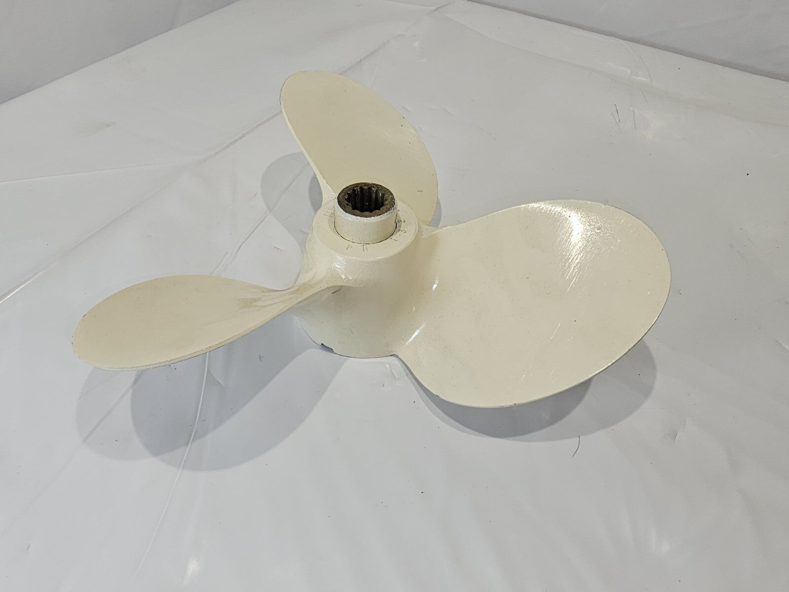 ALUMINUM 10 1/4" X 12P MICHIGAN WHEEL PROP, PR 132, 072036, 14 SPLINE, P7381