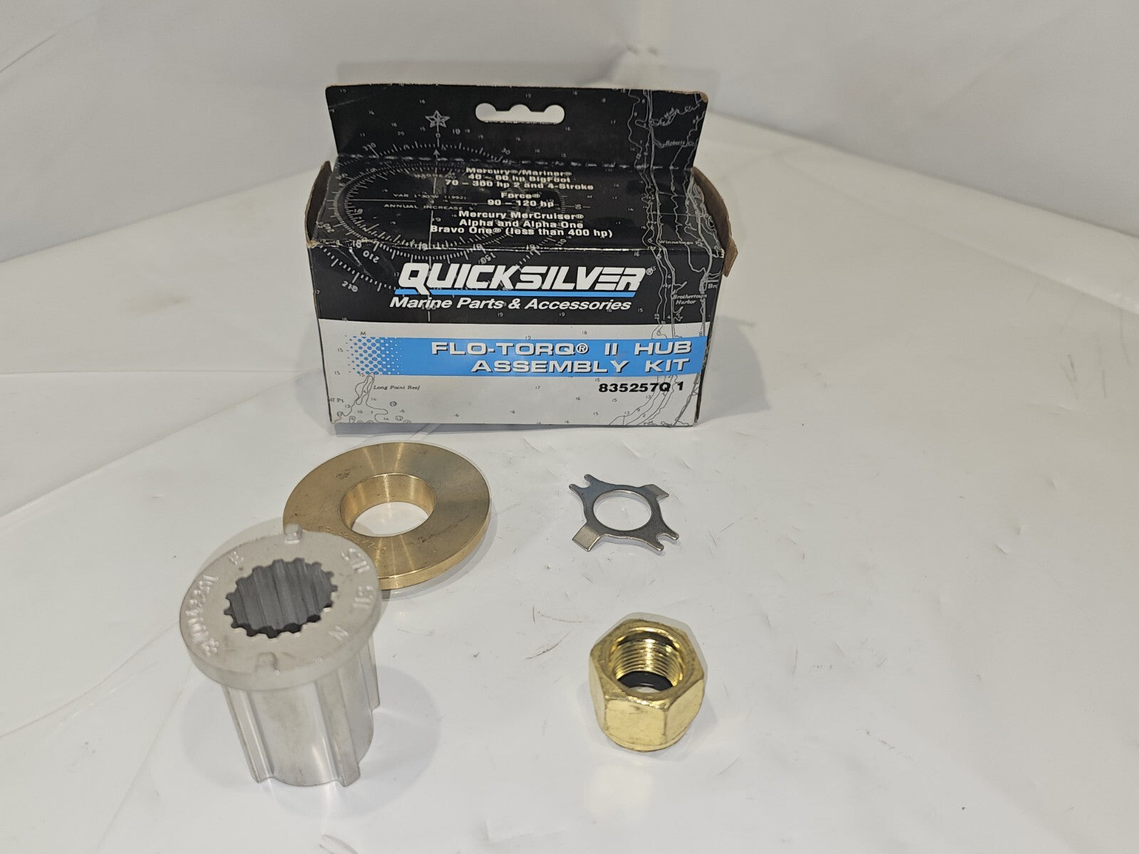 Quicksilver 835257Q 1 Flo-Torq Hub Assembly Kit Mercury Mariner 40-60 HP CT