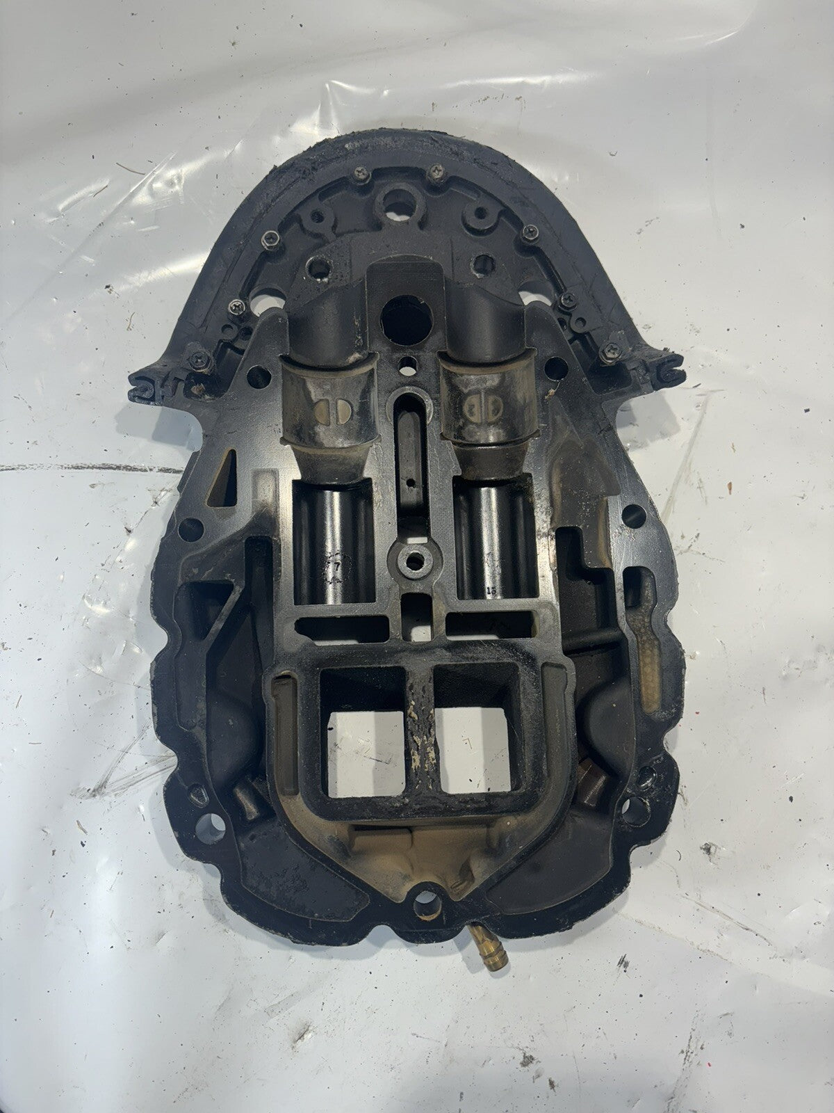 18260A2 Exhaust Adapter Plate Mercury/Mariner V6 Outboards 18260T2