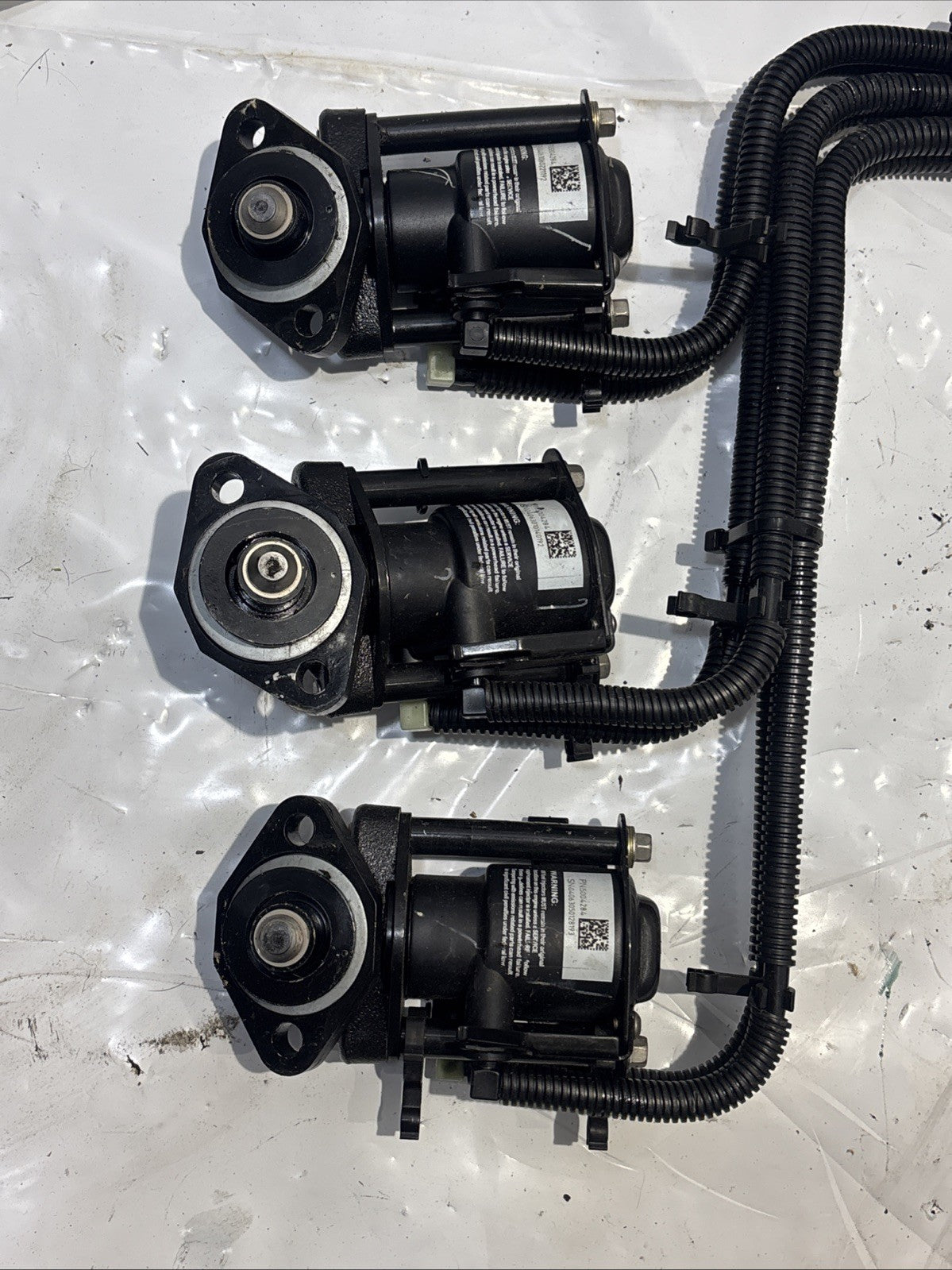 2001-2005 Evinrude Johnson Ficht 200 225 250 HP Fuel Injector Set