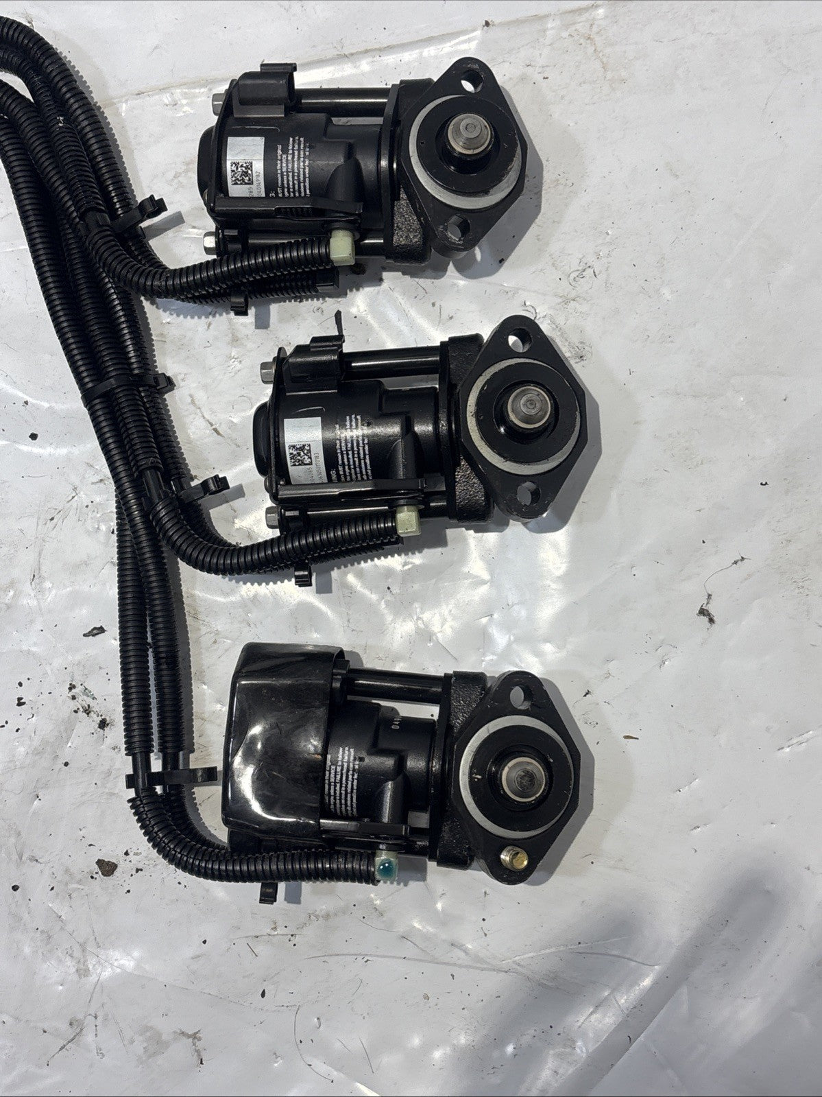 2001-2005 Evinrude Johnson Ficht 200 225 250 HP Fuel Injector Set