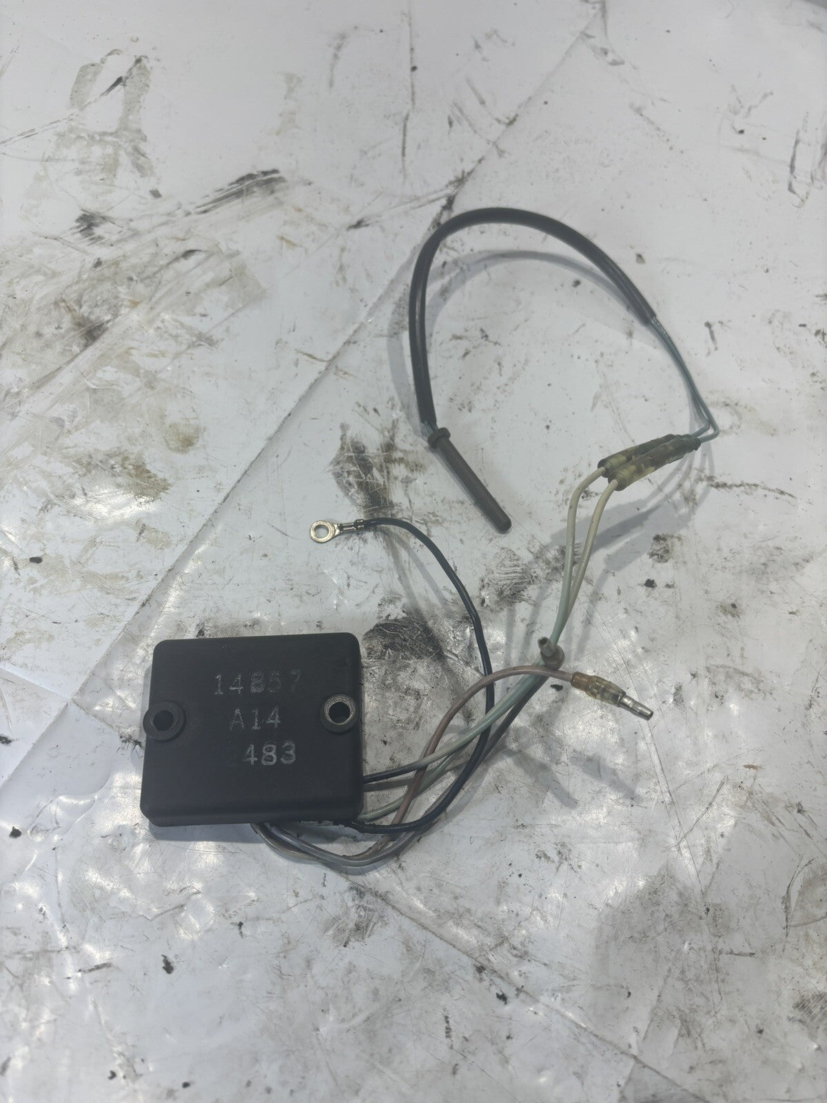 OEM MERCURY OIL WARNING MODULE ASSEMBLY PN 14857A10