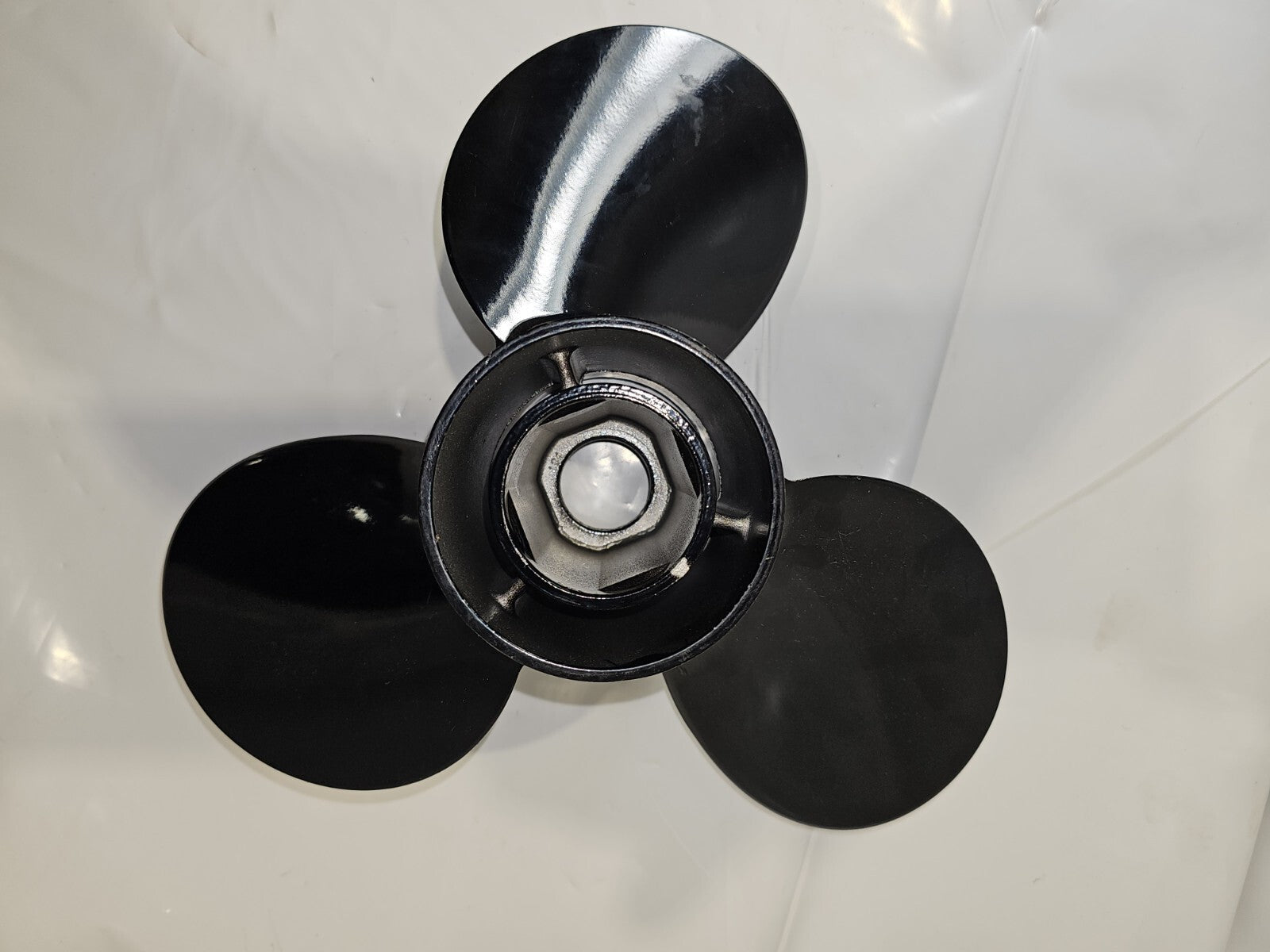 Quicksilver QA2034X 15P Aluminium  Black Diamond Propeller Black Finish