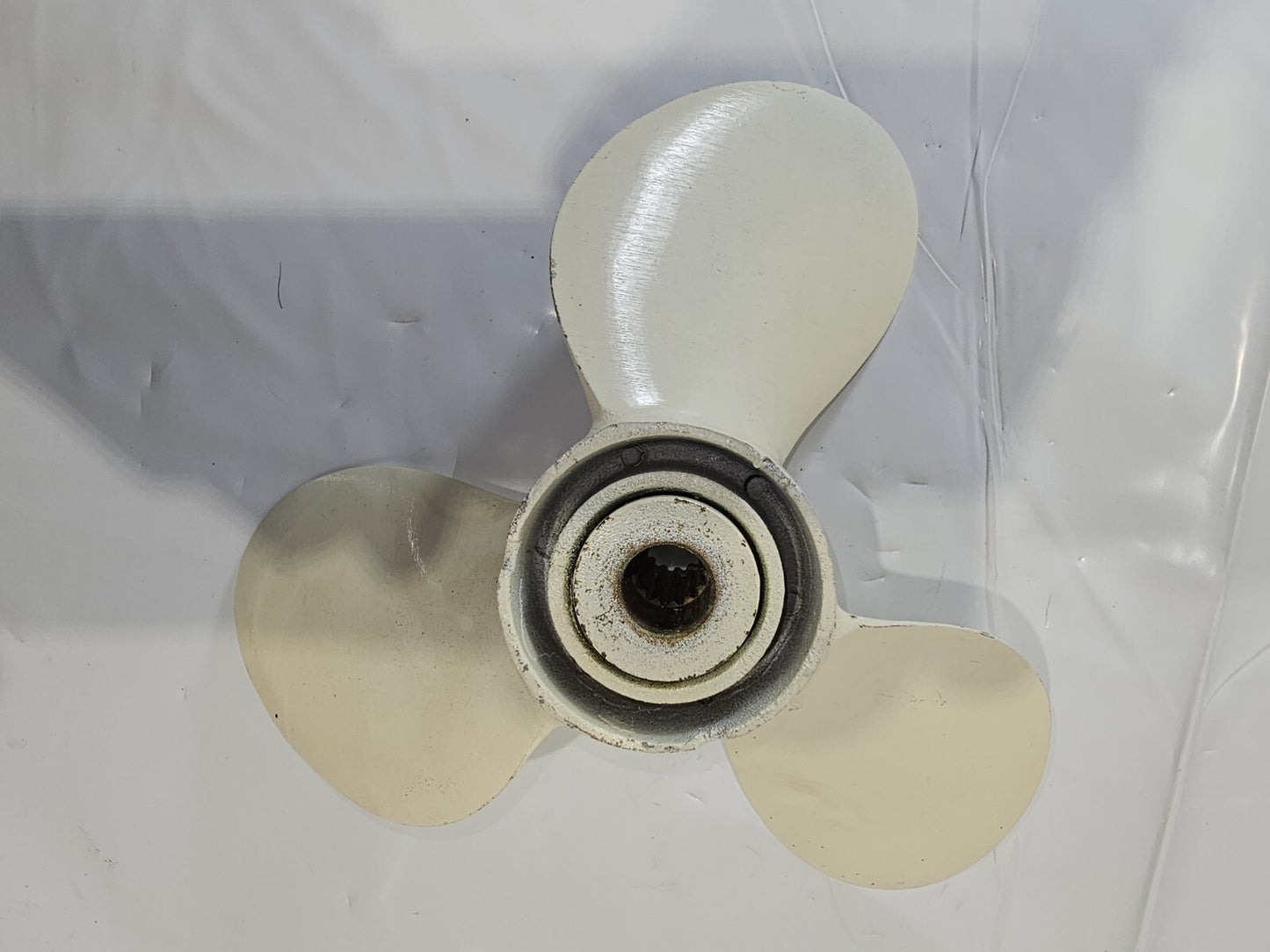 ALUMINUM 10 1/4" X 12P MICHIGAN WHEEL PROP, PR 132, 072036, 14 SPLINE, P7381