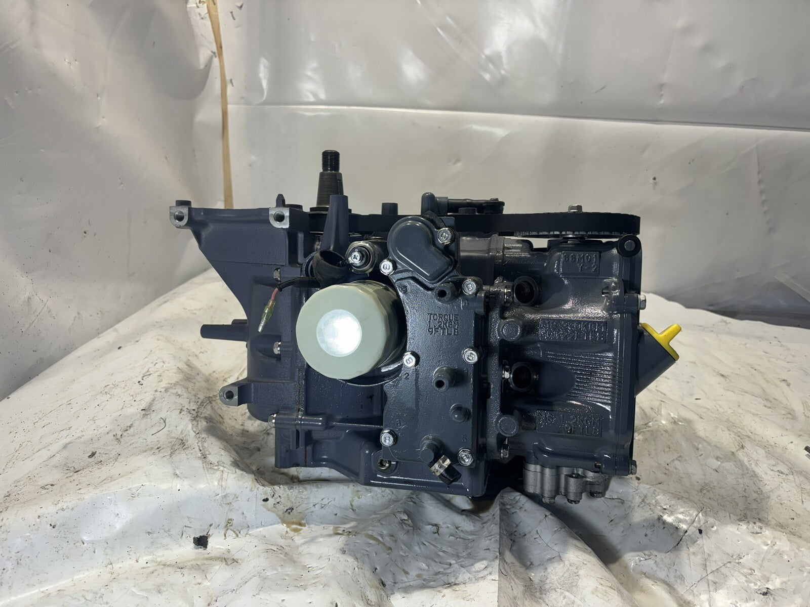 2006 Mercury 15 HP 4-Stroke Outboard Powerhead Assembly 165/165 Lbs Compression