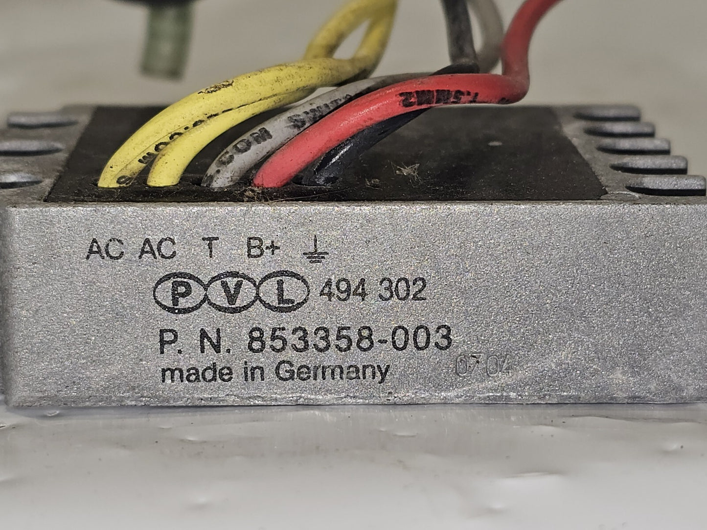 RECTIFIER MERCURY 853358T1