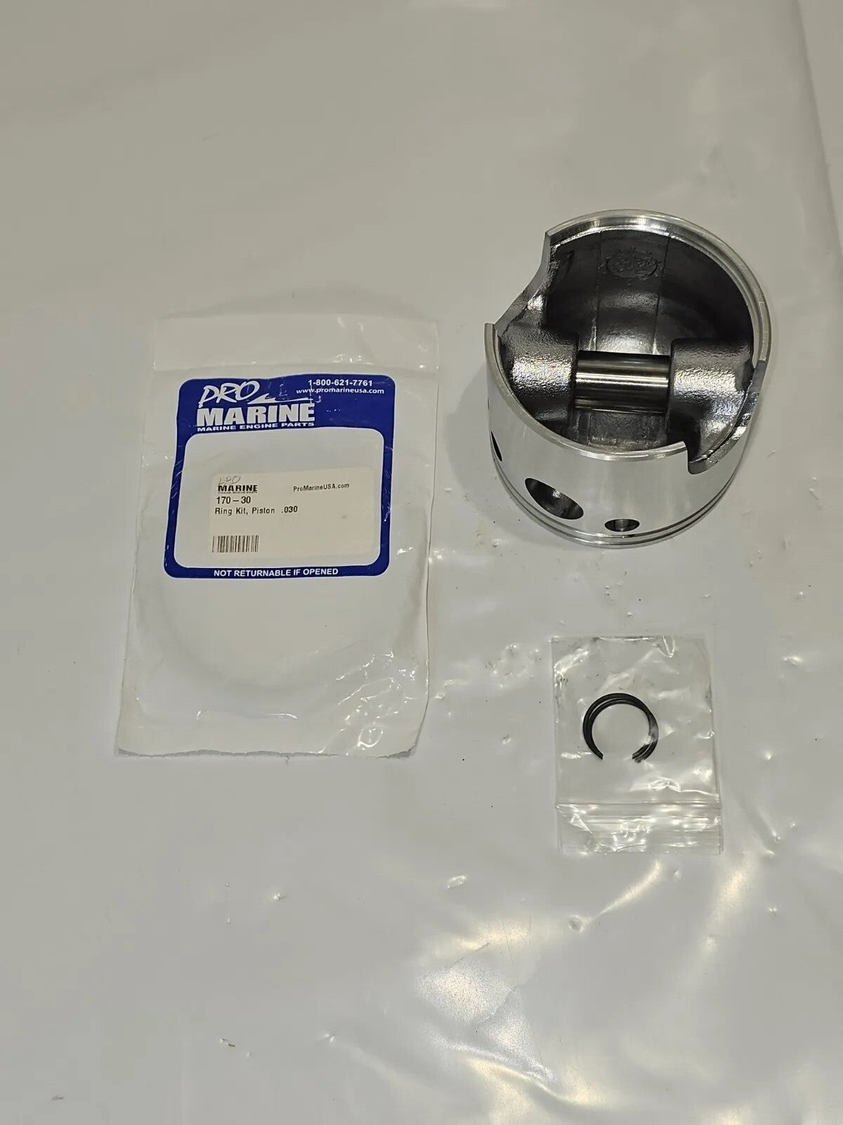 Mercury 2.4L 135-150-175-200 Pro Piston Ring Kit .030" STBD 3.405" Steel Bore