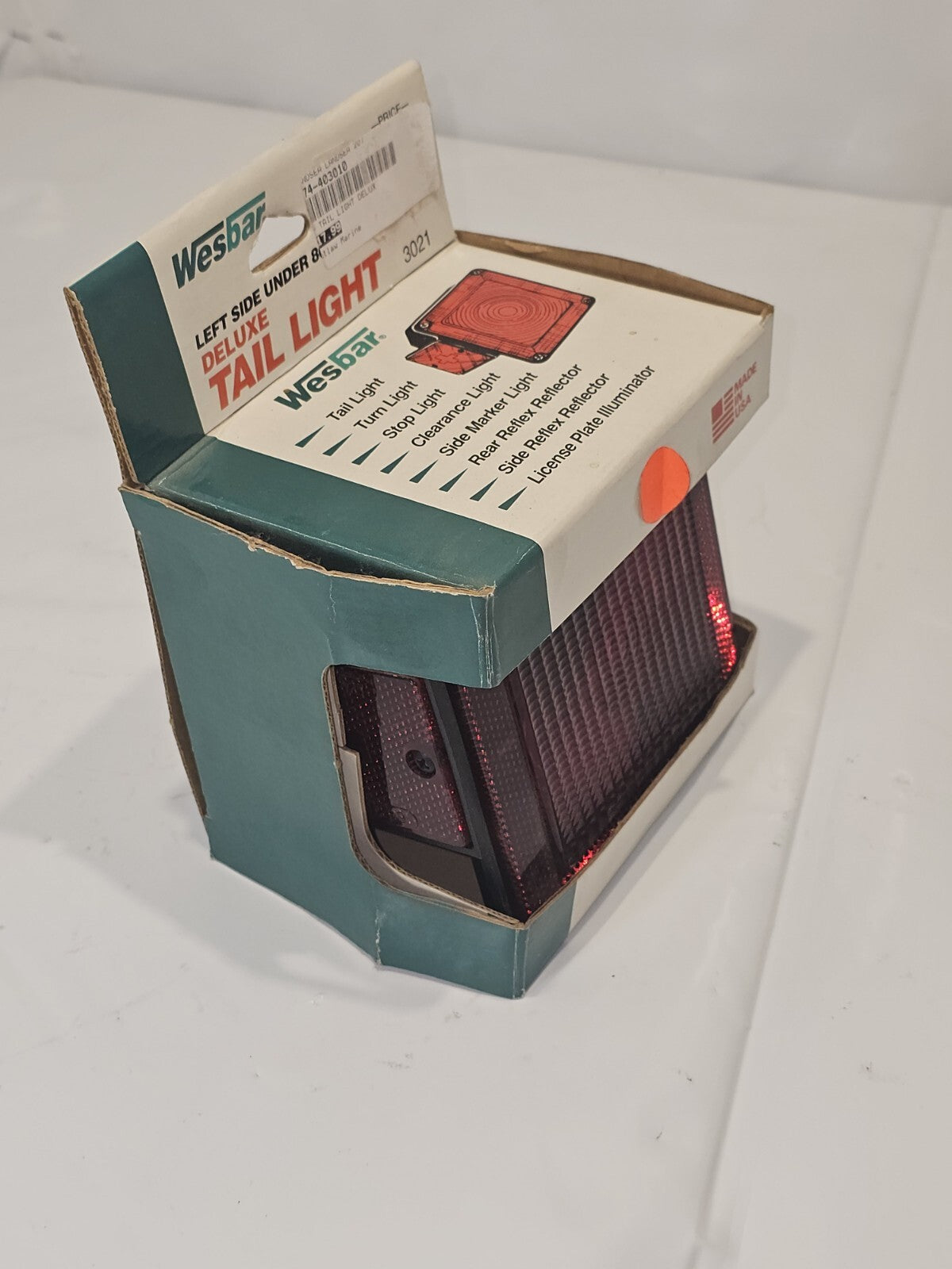 TRAILER TAIL LIGHT Multi-Function Tail Lamp, Left Road Side Wesbar 3021