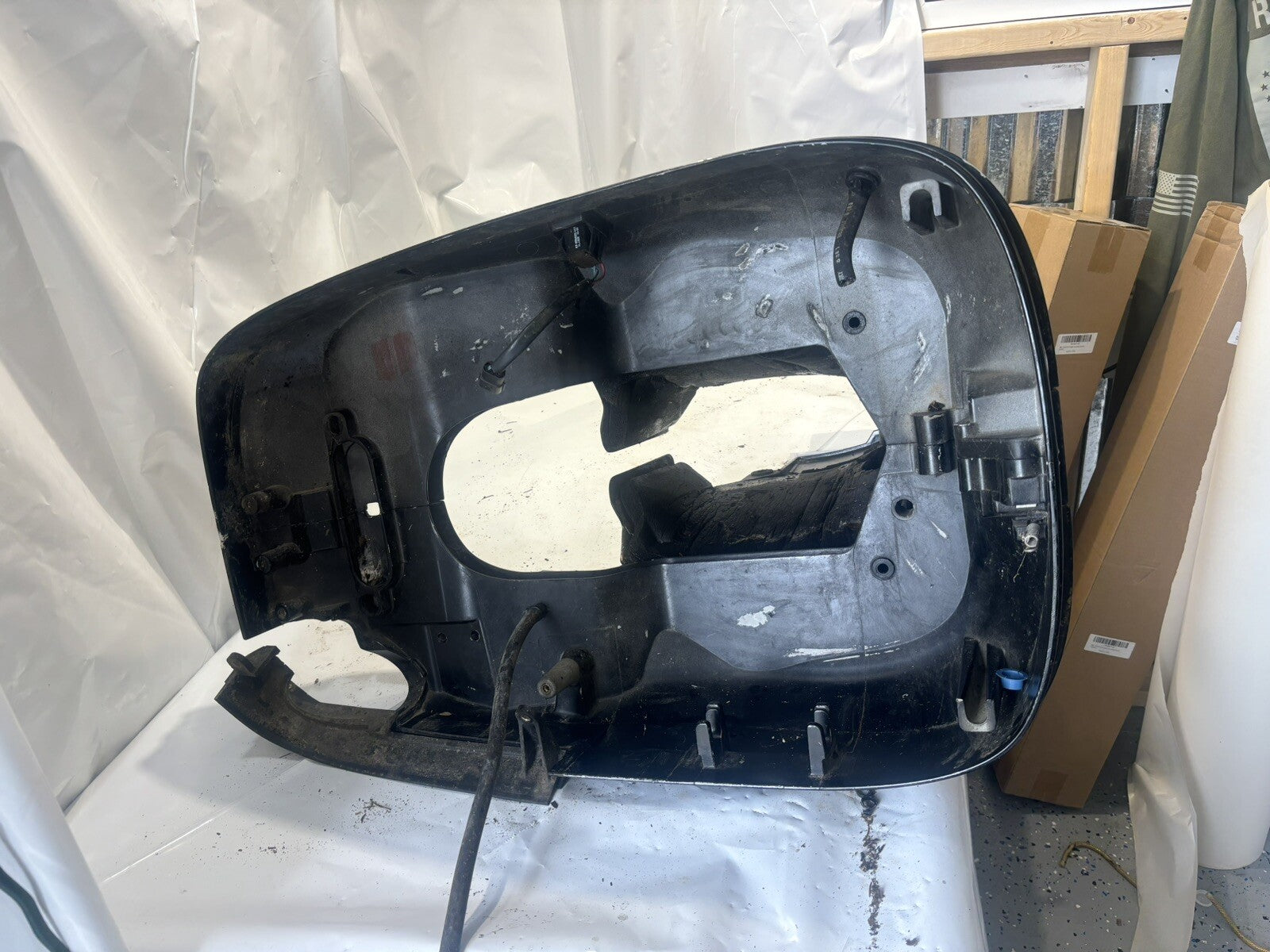 880774A03 880775A03 Mercury 2004-12 Lower Side Cowl Set 75 90 115 HP 3 Cyl 1.5L