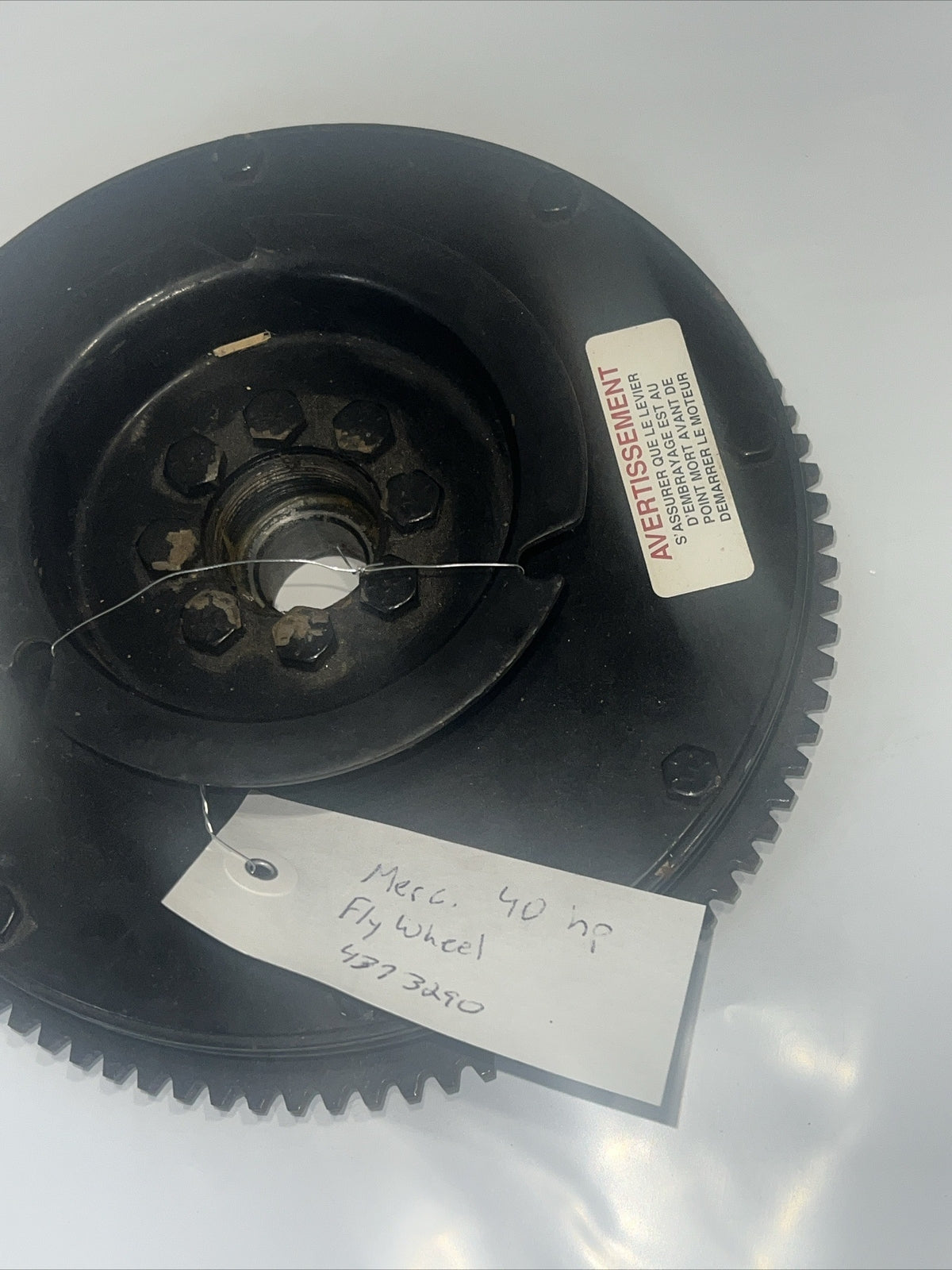 W2 40 hp Mercury Mariner Outboard Flywheel 248-8772A15 248-8772A17 4373290