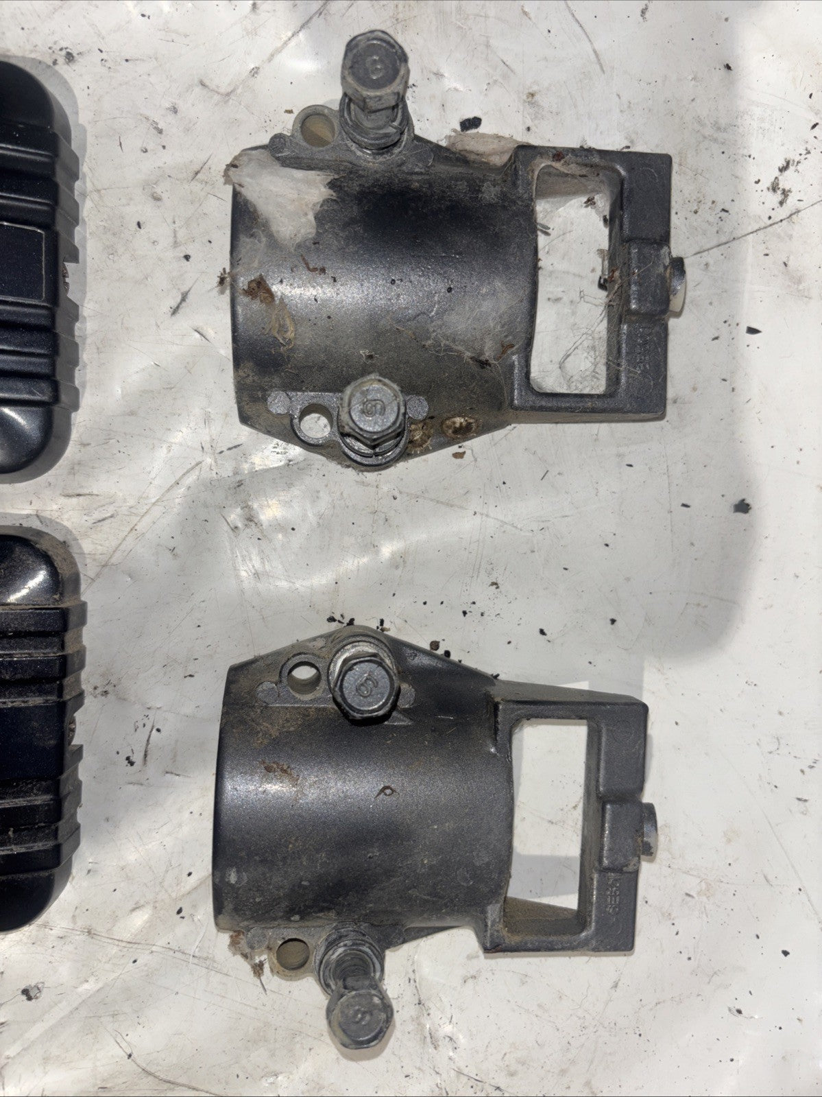 YAMAHA PRO V 150 175 200 HP LOWER MOUNT DAMPER COVER SET 6J9-44553-01-NA