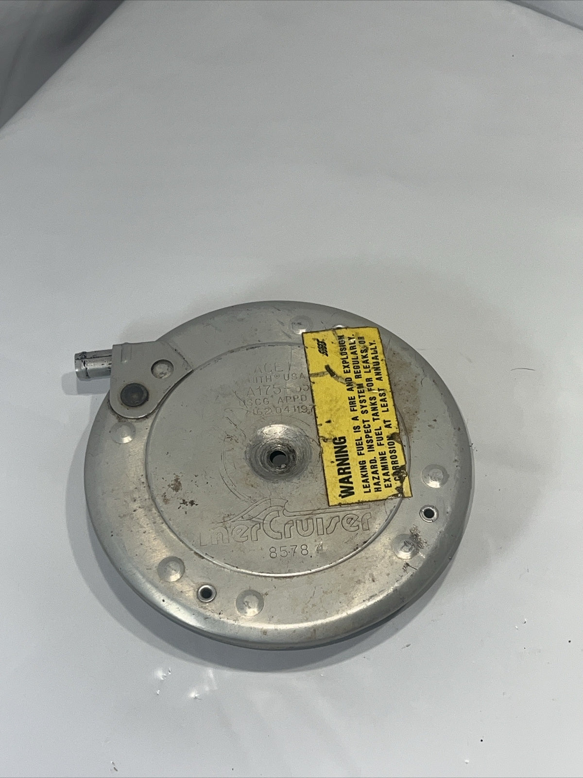 W5a Mercruiser Purolator Carburetor Flame Arrestor Cover 85784 17500000